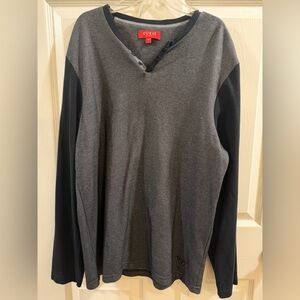 Guess Black and Gray Knit Sweater